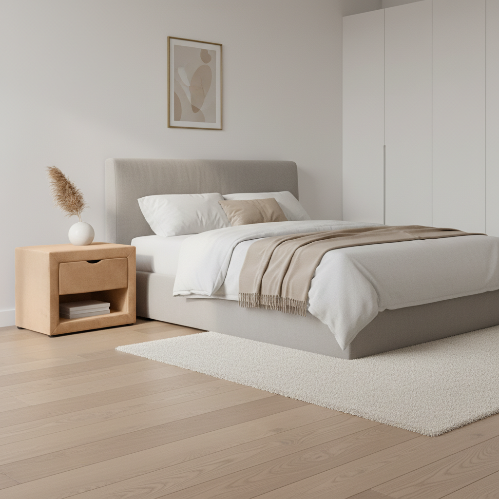 Signal Nočný stolík ET-001 Farba: Béžová / Bluvel 28