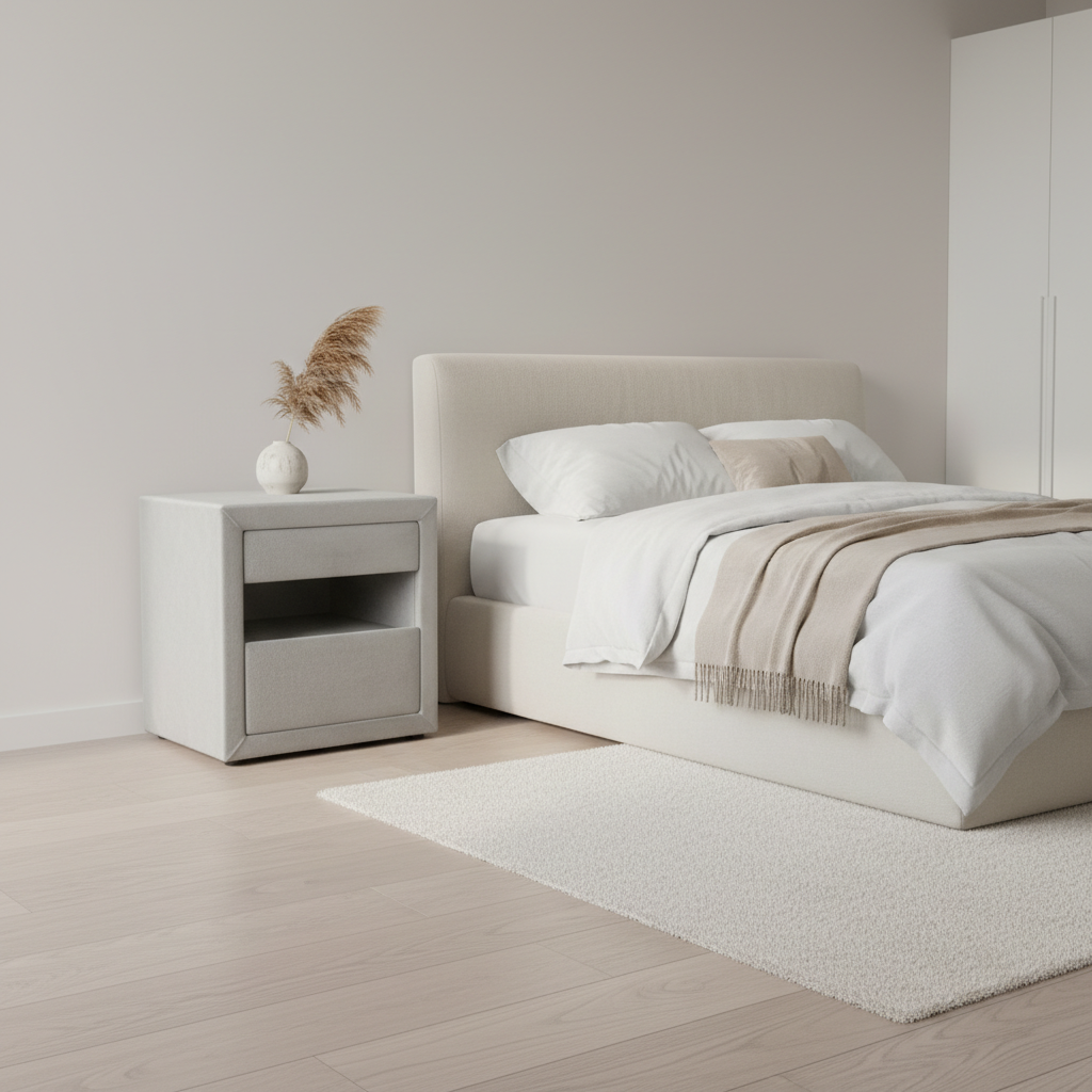 Signal Nočný stolík ET-003 Farba: Svetlosivá / Bluvel 03