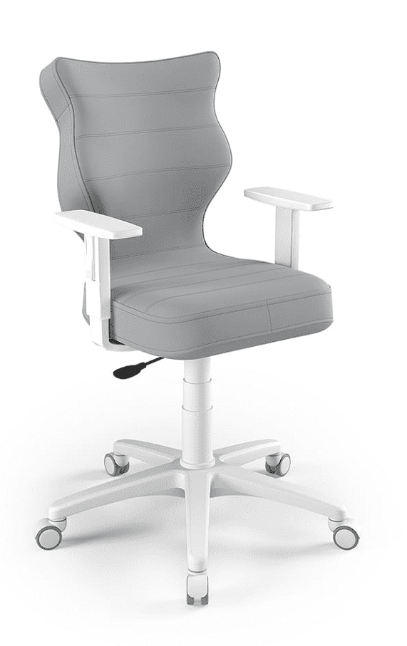 E-shop Entelo Kancelárska stolička PETIT 5 | biela podnož Velvet 3
