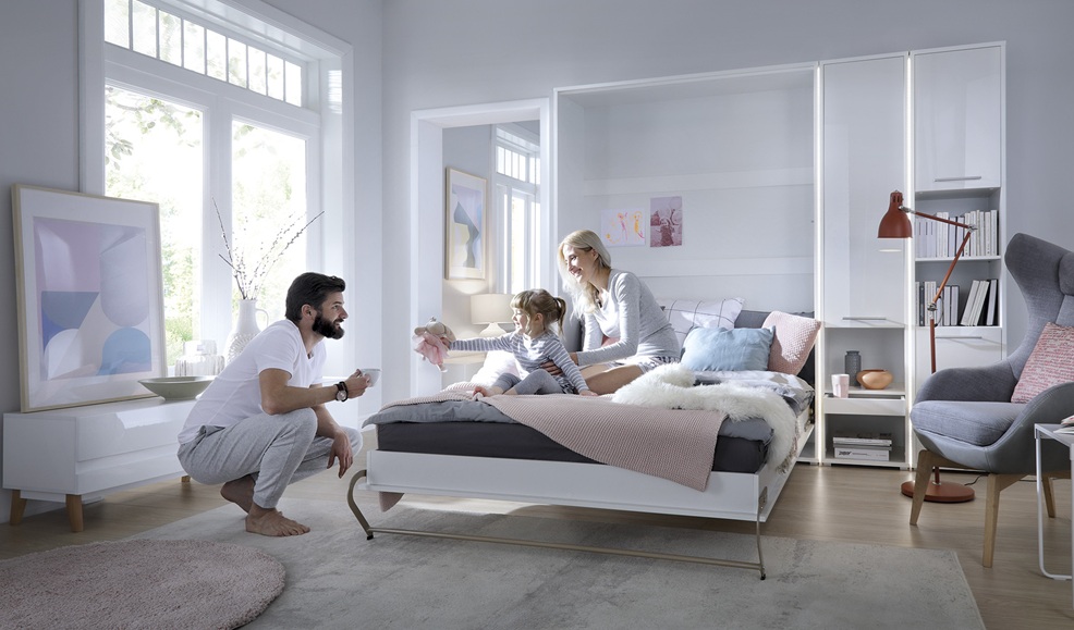 ArtDg Sklápacia posteľ Concept PRO CP-01 / 140x200 Farba: San remo