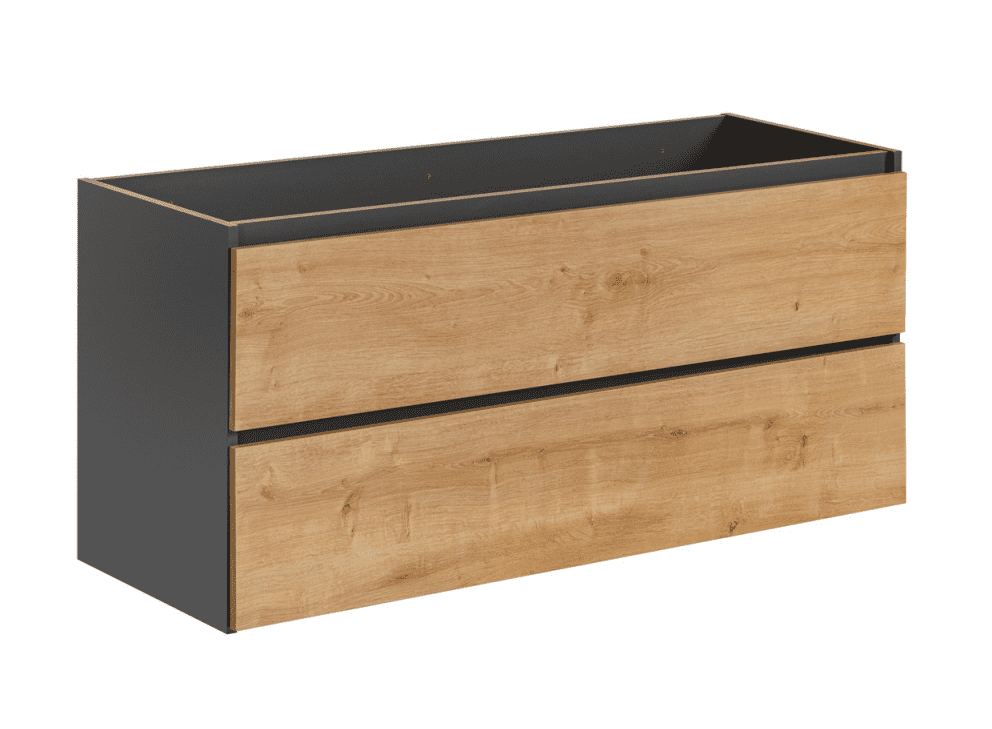 ArtCom Skrinka pod umývadlo MONAKO GREY OAK 823 | 120 cm