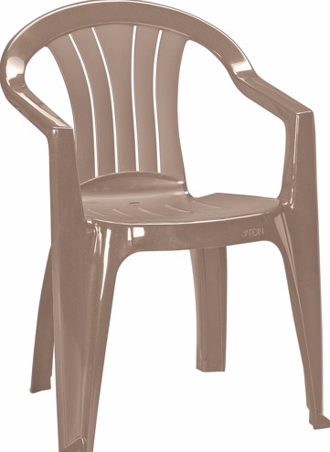 E-shop KETER Záhradná stolička CILIA | cappuccino