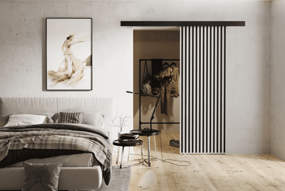 KIER Posuvné dvere BELMO | 70 cm Farba: Biela