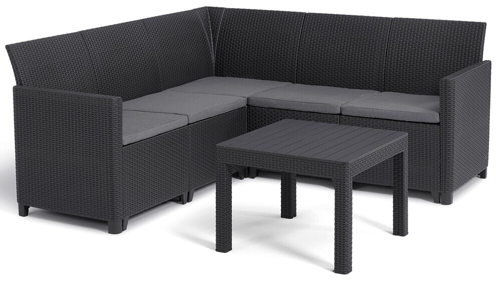 KETER Záhradný set MARIANNE 5 corner small table | grafit
