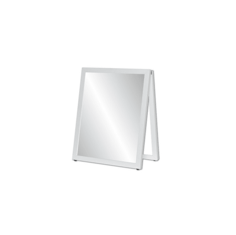 E-shop Elvisia Zrkadlo ZINA | biela 50 x 40 cm