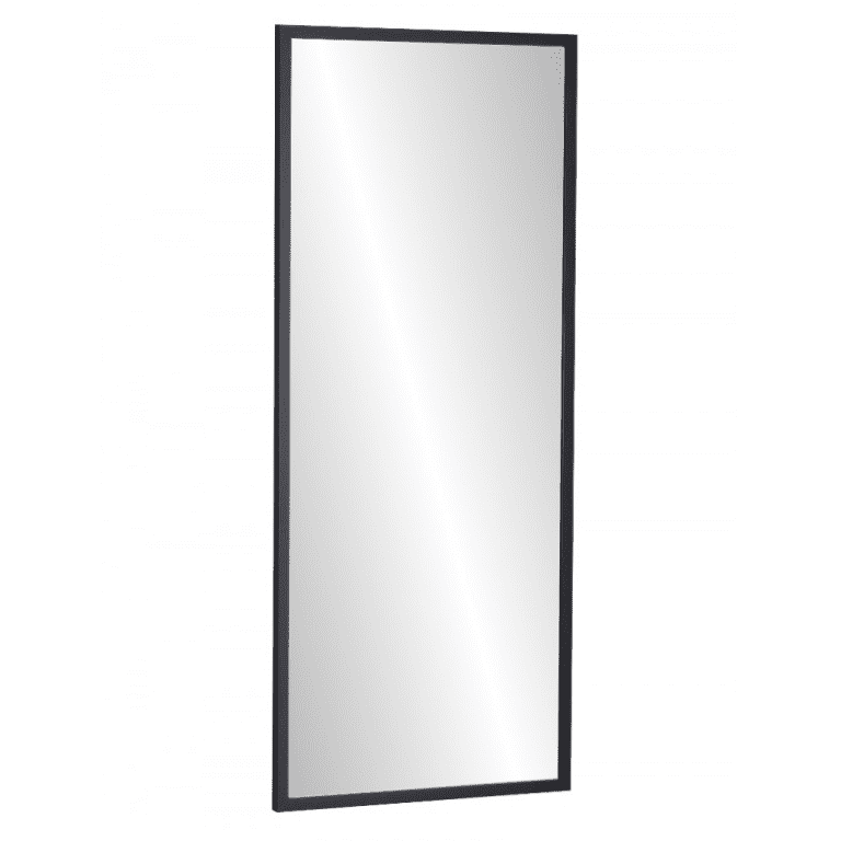 E-shop Elvisia Zrkadlo VERA | čierna 120 x 60 cm
