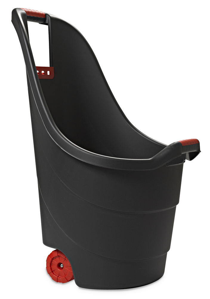 E-shop ArtRoja Záhradný plastový vozík PROGRESS | čierny
