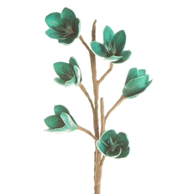 ArtFir Umelý kvet FLORE 519 | tyrkysová 10 x 68 cm