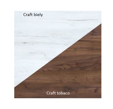 WIP Konferenčný stolík SOLO SOL 03 Farba: Craft zlatý / craft tobaco