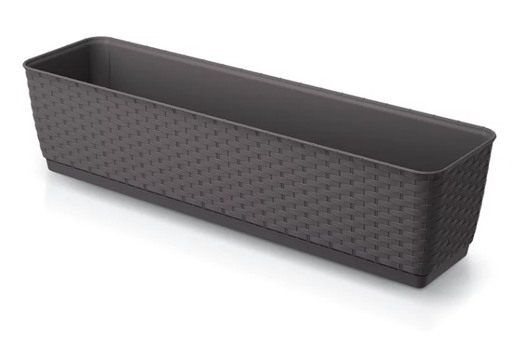 ProsperPlast Kvetináč RATOLLA P | umbra 59 cm