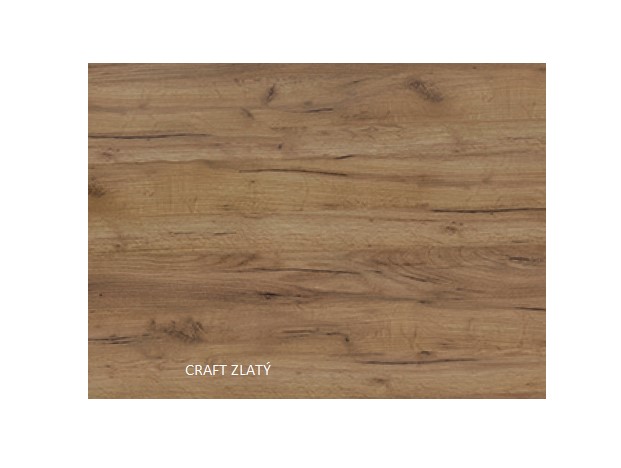 ArtCross Skladací jedálenský stôl EXPERT 7 Farba: craft zlatý