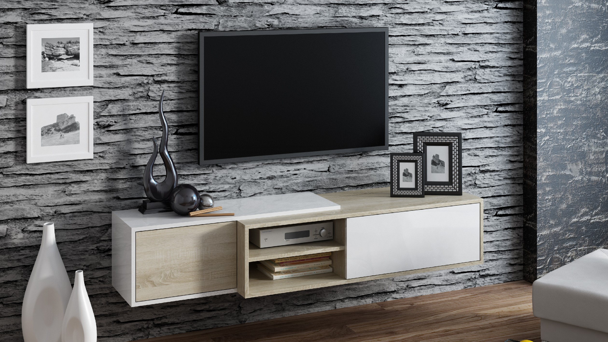 Artcam TV stolík SIGMA 1D / závesný