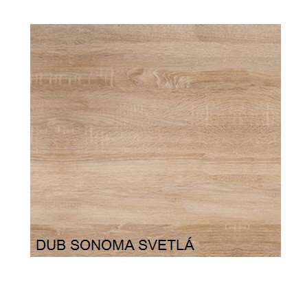 WIP Konferenčný stolík ALFA Farba: Dub sonoma tmavý