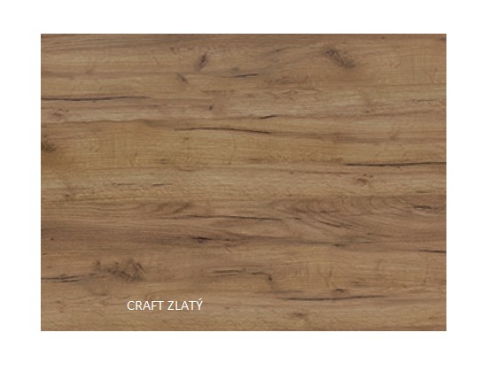 WIP Konferenčný stolík BETA Farba: craft biely / craft tobaco