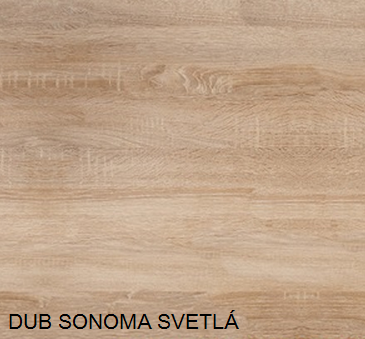 E-shop ArtCross Komoda KN-4033S Farba: dub sonoma