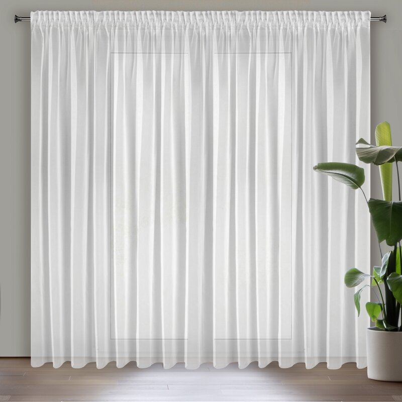 ArtFir Záclona ESEL P | biela 350 x 250 cm