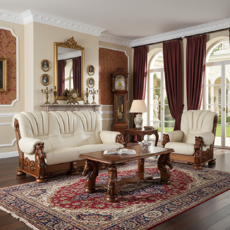 Pyka Kožená sedacia súprava MUSTANG Prevedenie: Kreslo