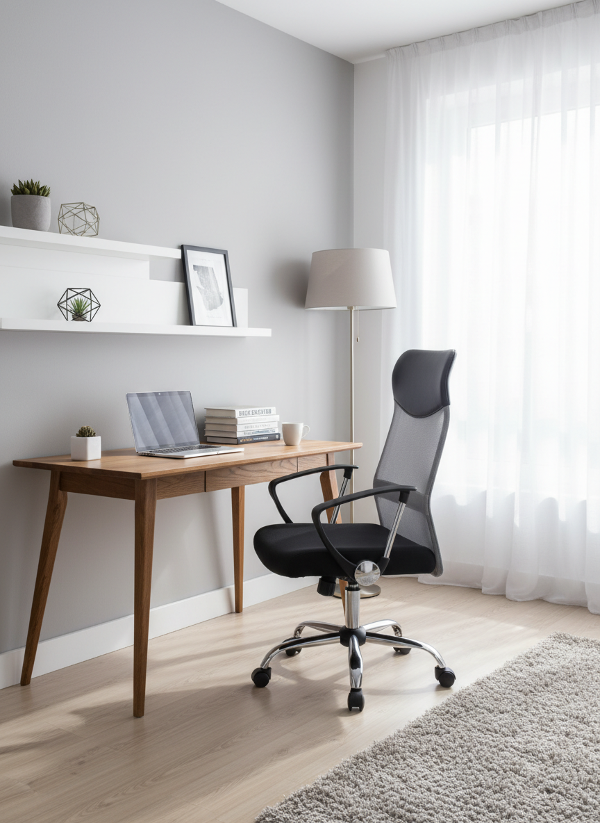 Signal Kancelárske kreslo Q-025 sivočierne