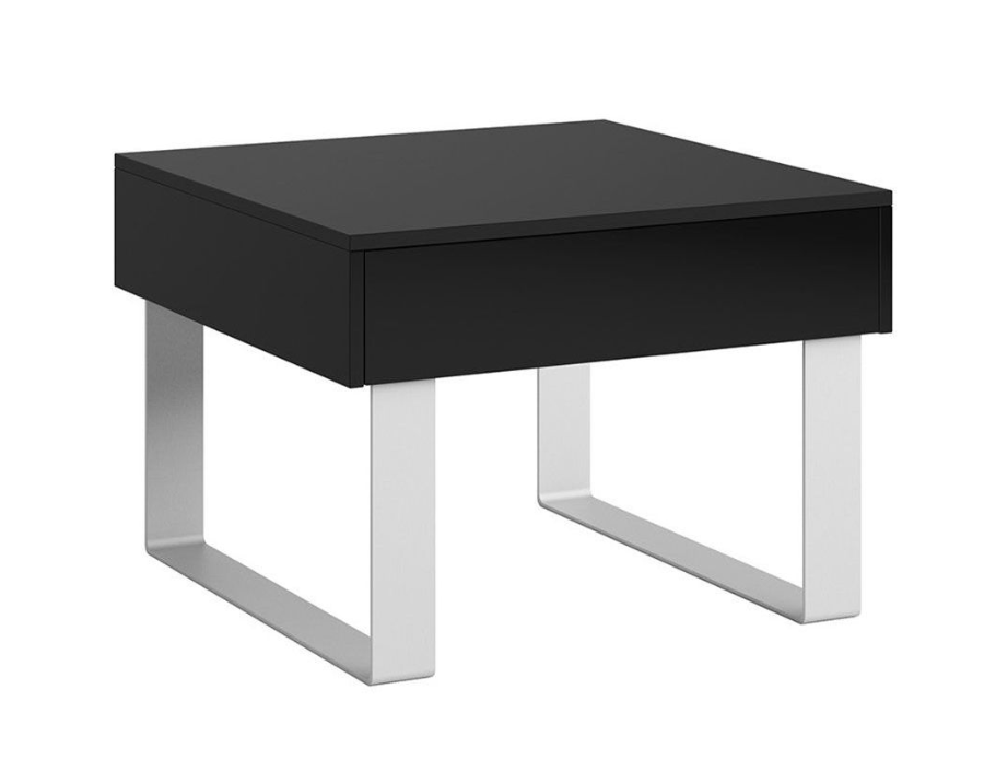 ArtGiB Konferenčný stôl CALABRINI C-05 | čierna/čierny lesk