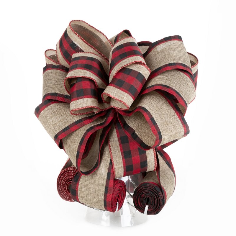 ArtFir Vianočná dekorácia MAŠĽA 66 | béžová/červená 28 x 180 cm