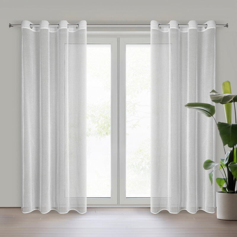 ArtFir Záclona ADRI K | biela 140 x 250 cm