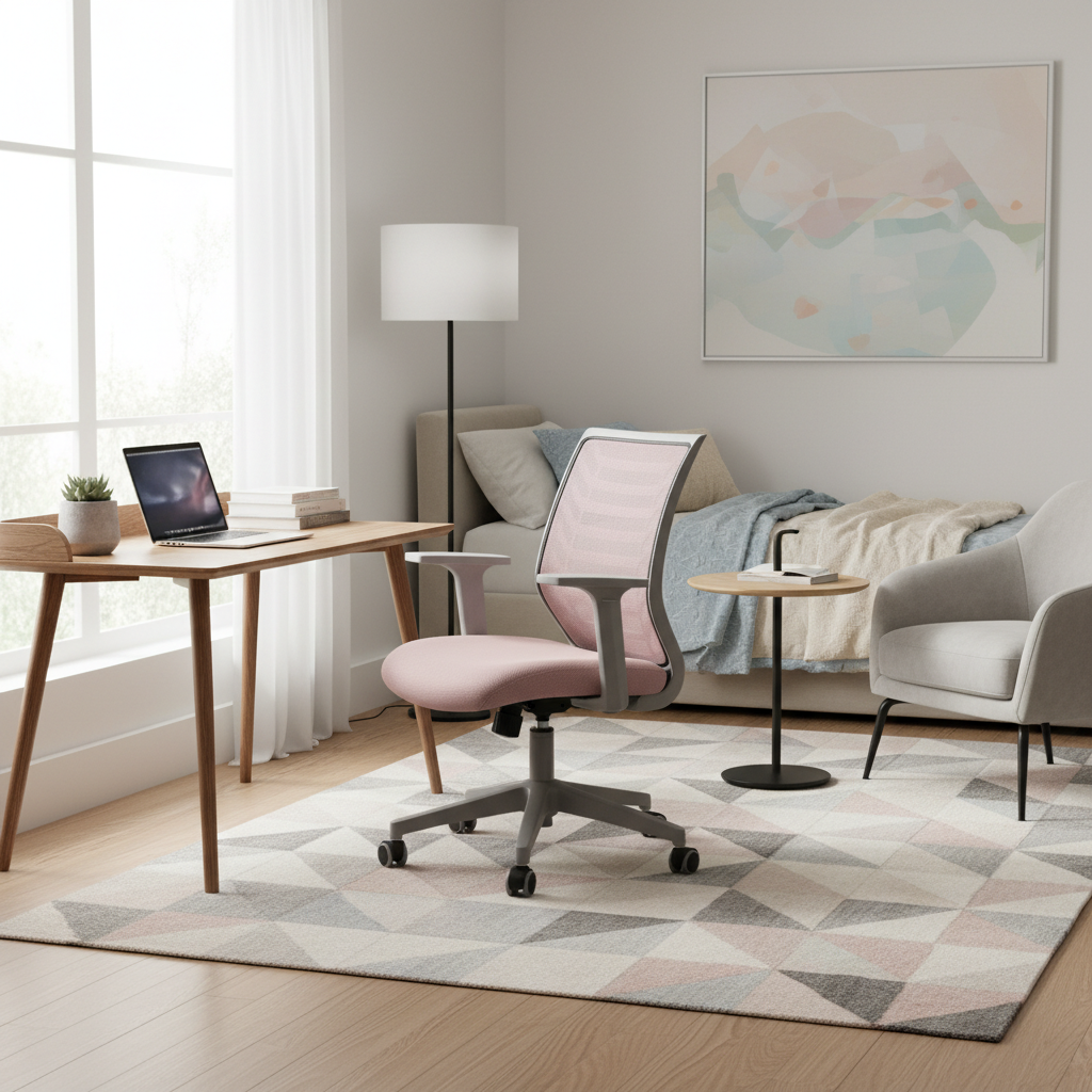 Signal Kancelárske kreslo Q-320 | ružová