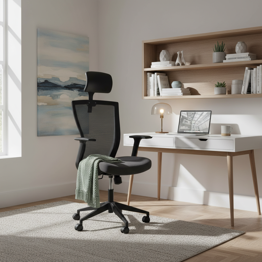 Signal Kancelárske kreslo Q-328H | čierna