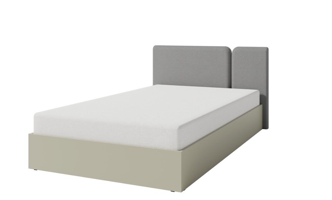 Meblar Posteľ LUCA LC14 | eukalyptus/dub baltic 120 x 200 cm