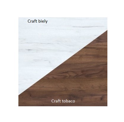 WIP TV STOLÍK REX Farba: Craft tobaco / craft zlatý