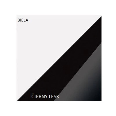 WIP TV STOLÍK REX Farba: Slivka / čierny lesk