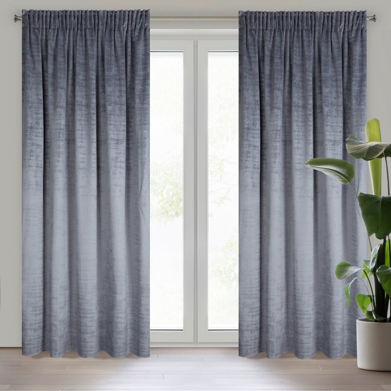 ArtFir Zatemňujúci záves DARIA P | sivá 140 x 270 cm