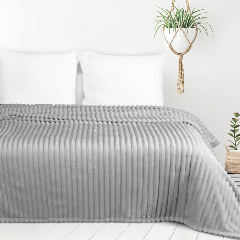 ArtFir Deka SOFT | strieborná 170 x 210 cm