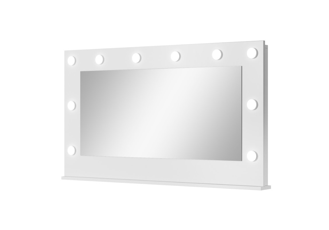 ArtLas LED zrkadlo ALEAH | biela