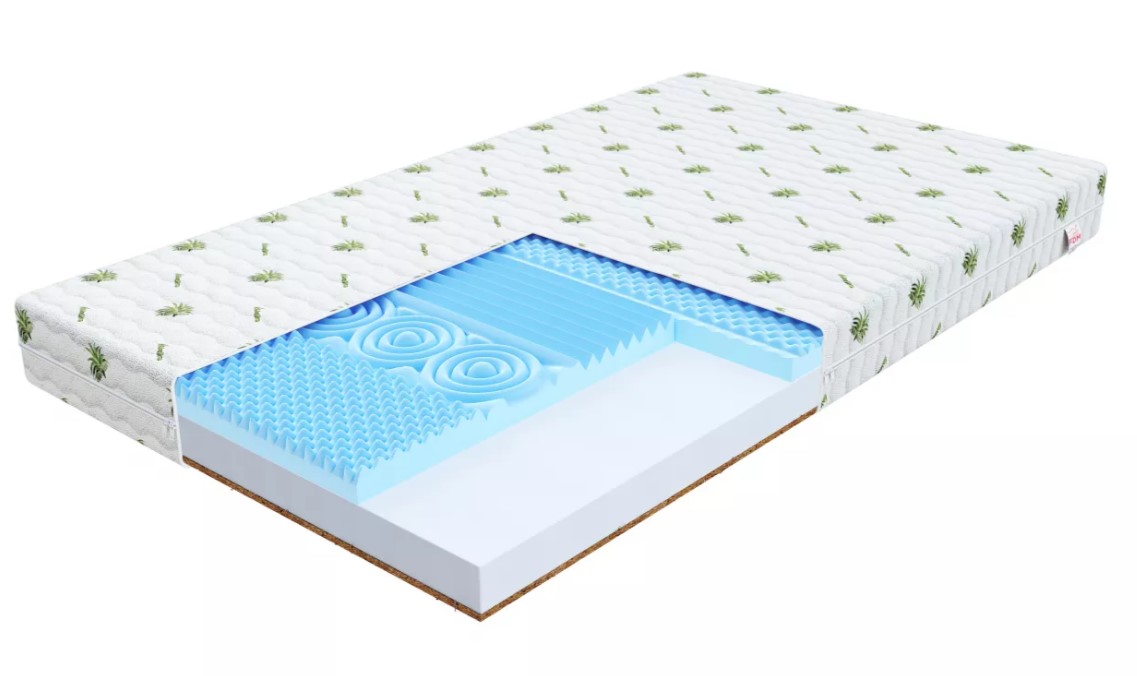 FDM Penový matrac SORRENTO Aloevera | 70 x 160 cm