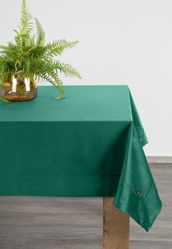 ArtFir Obrus VELVET | tmavozelená 145 x 180 cm