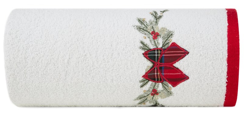 ArtFir Vianočný uterák BLISS | biela 50 x 90 cm