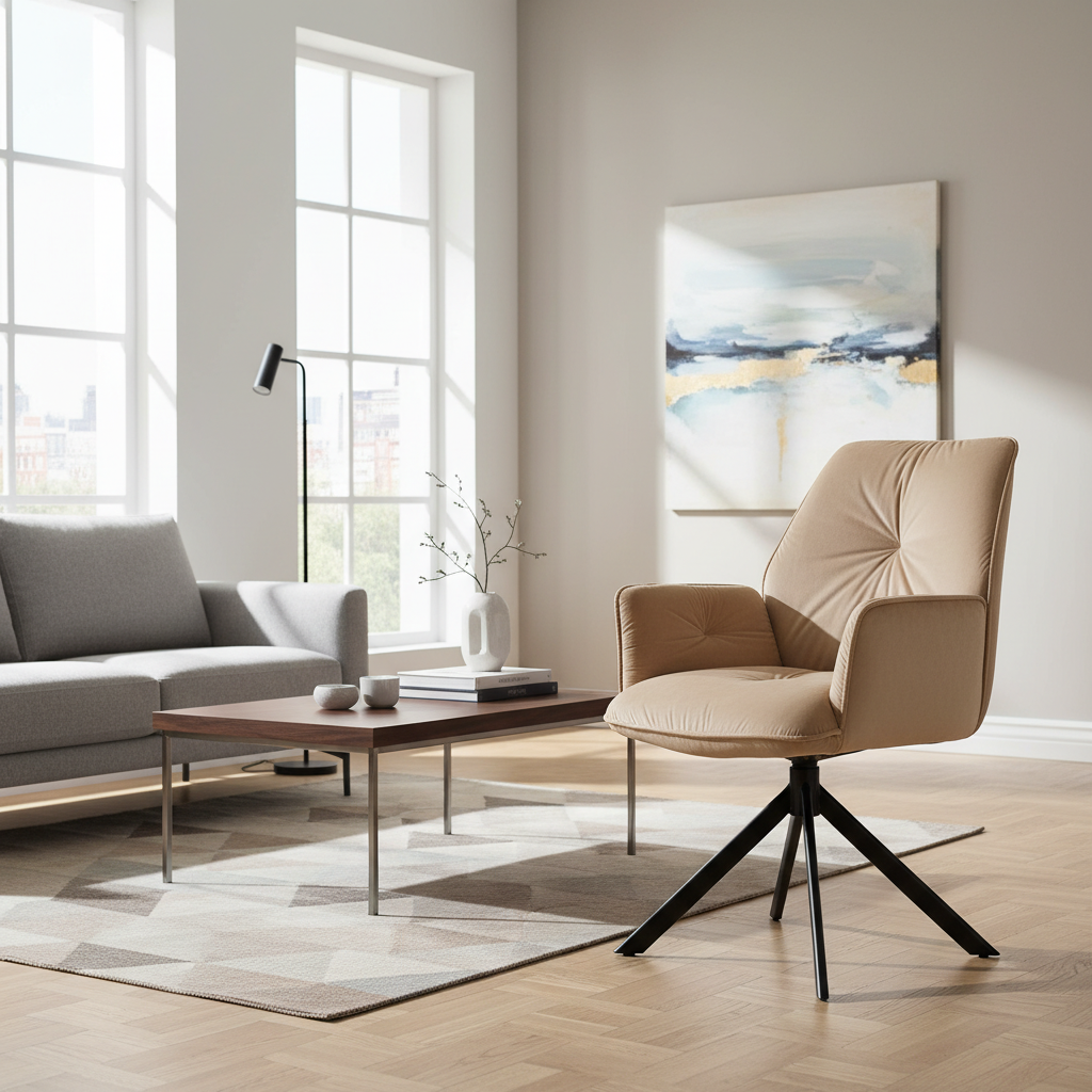 Signal Kreslo BOOGIE II Velvet | béžová