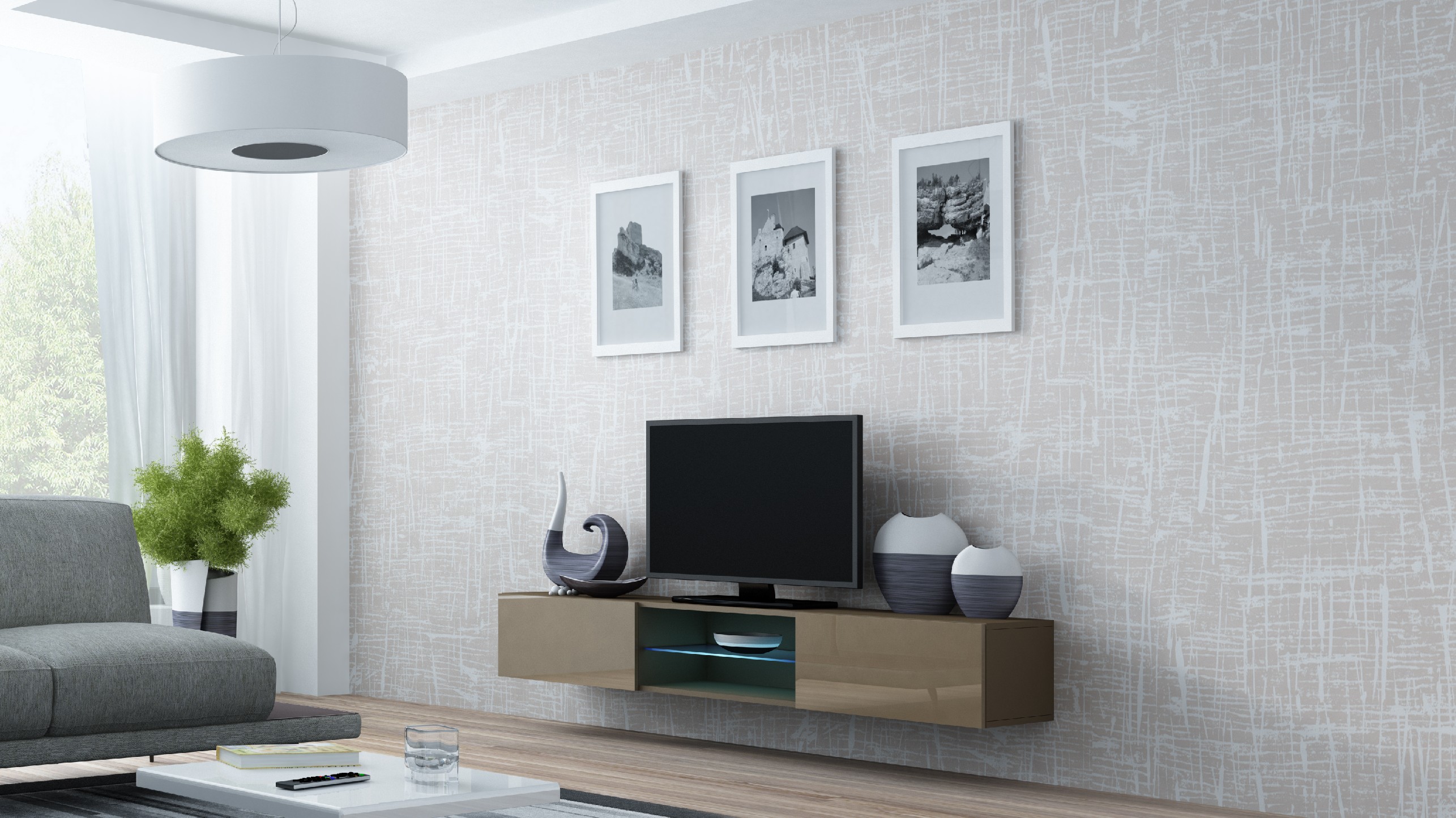 Artcam RTV Vigo / glass / latte-latte lesk
