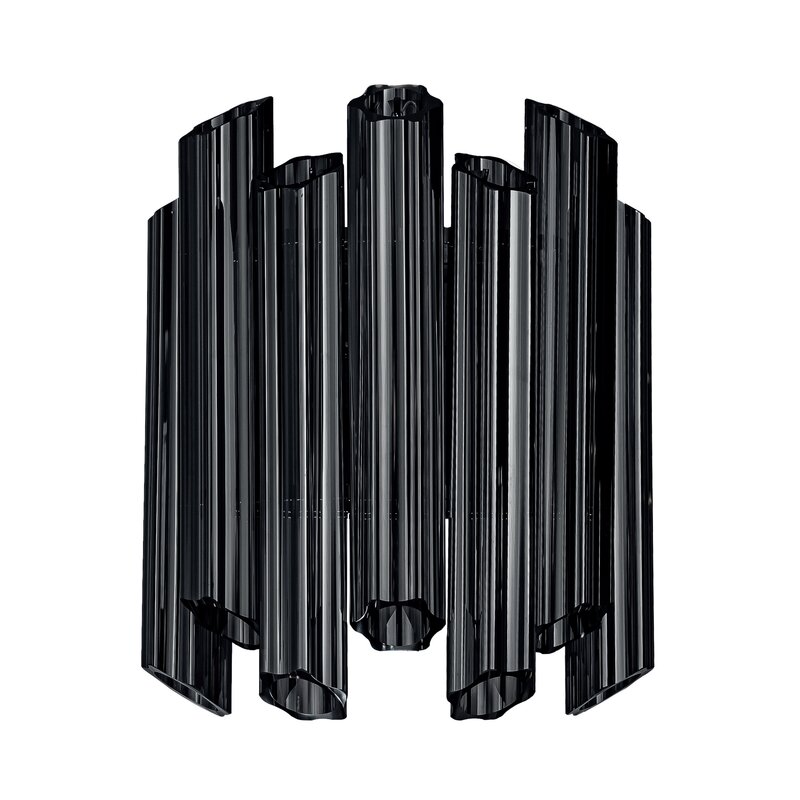 ArtFir Nástenná lampa DANA 01 | grafit 32 x 38 cm
