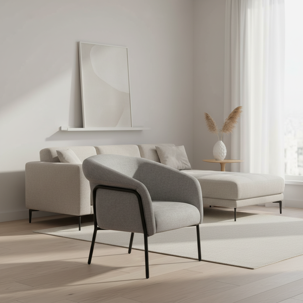 Signal Kreslo CLOVER BREGO | sivá