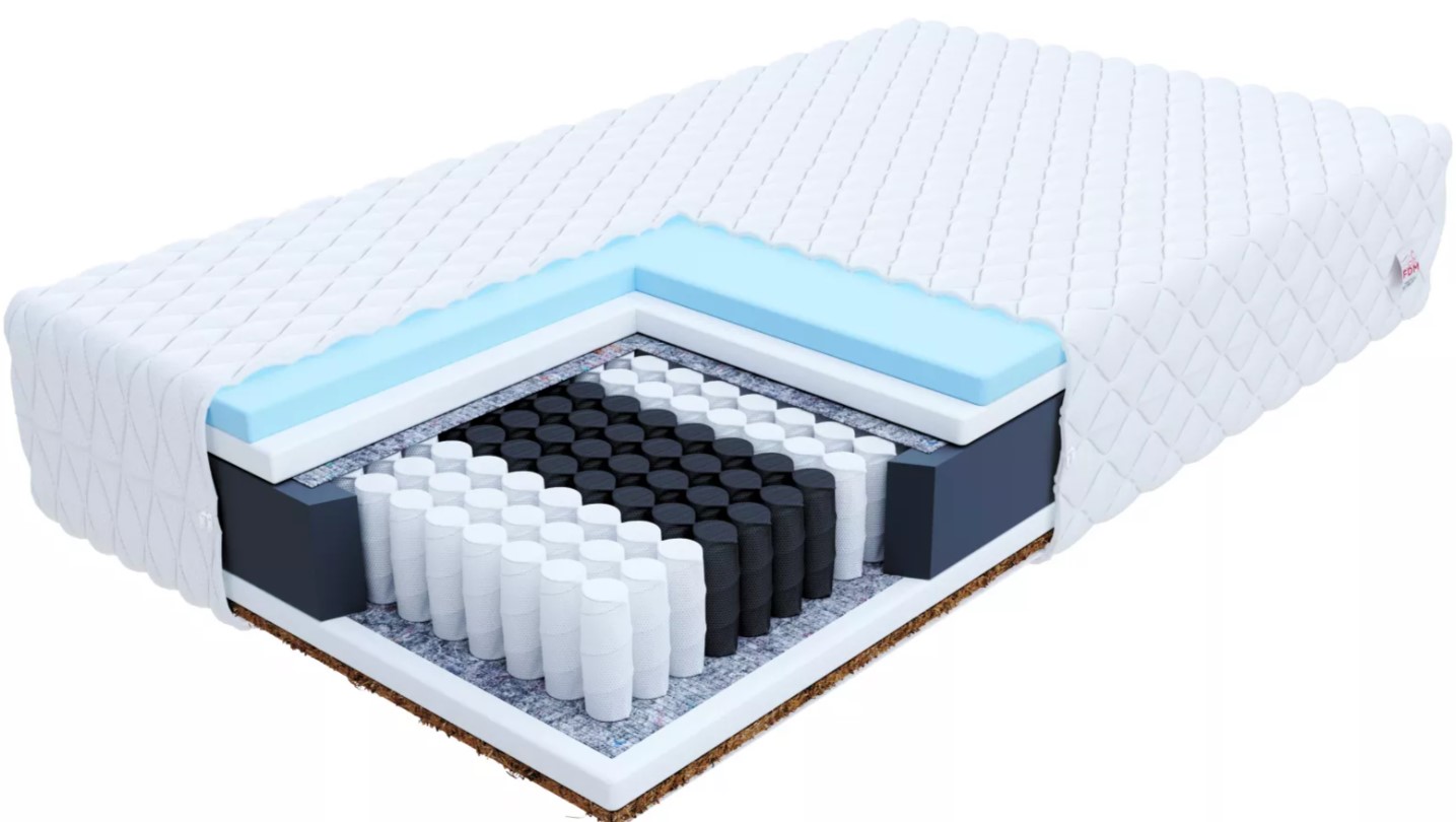 FDM Taštičkový matrac LAVAL Premium Jersey | 100 x 200 cm