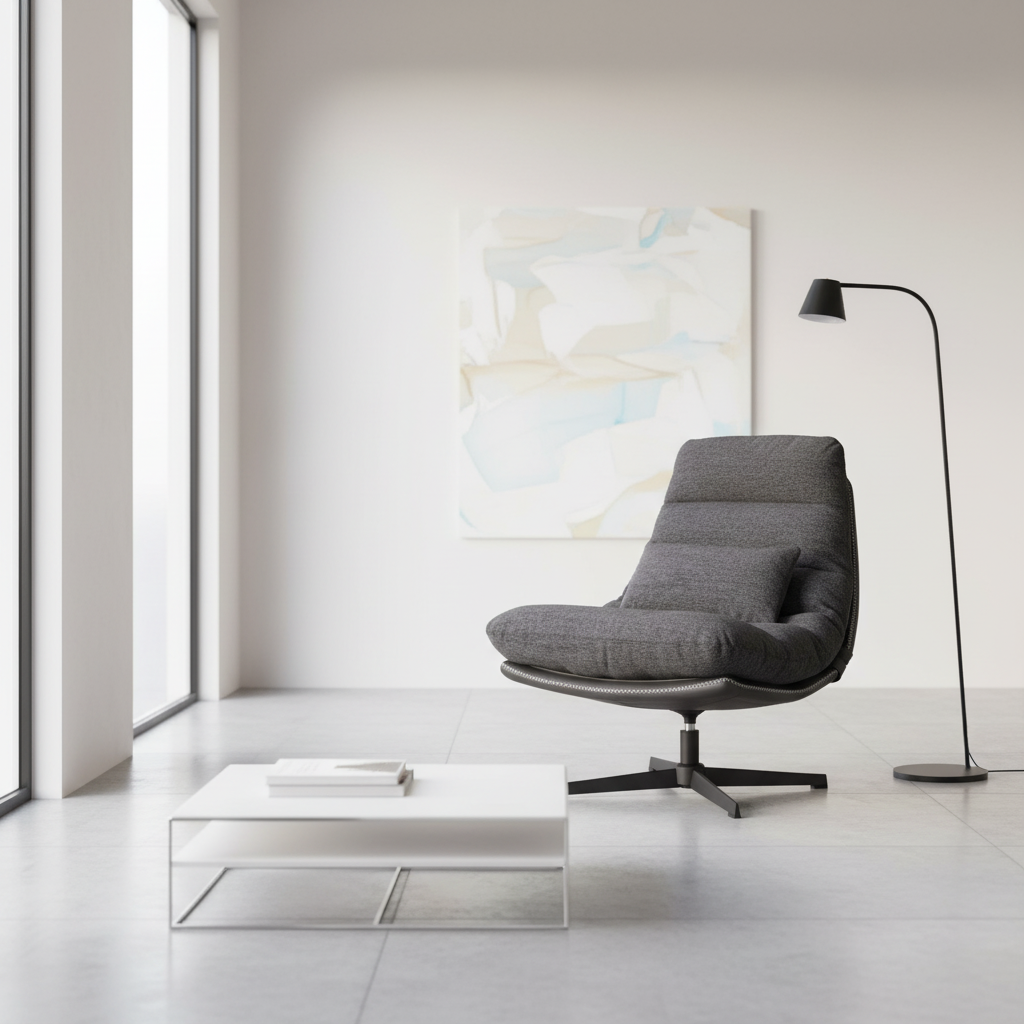 Signal Kreslo FELICIA RAVEN | tmavosivá