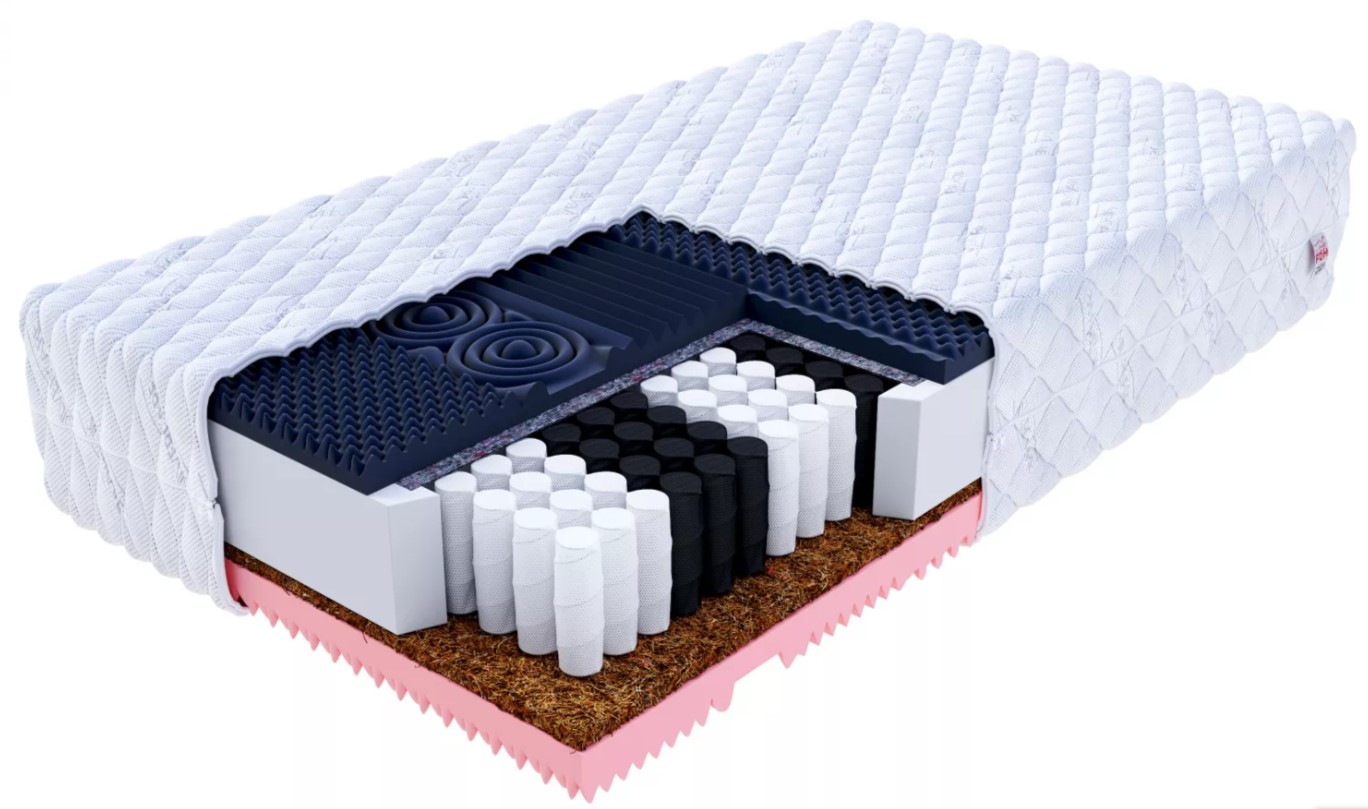 FDM Taštičkový matrac GINASO Max Premium Jersey | 100 x 200 cm