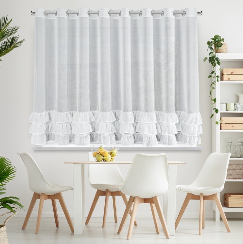 ArtFir Záclona DANI 2 K | biela 300 x 150 cm