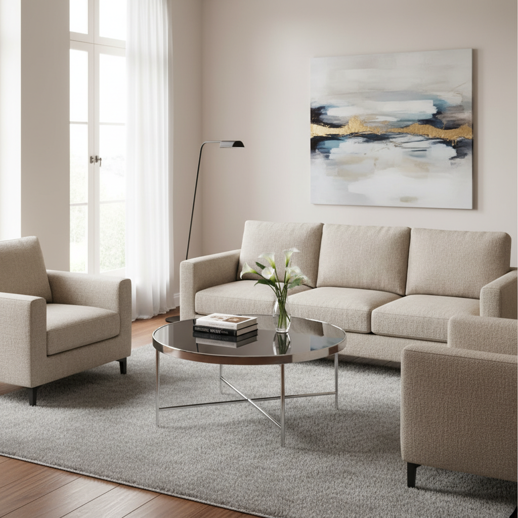 Signal Konferenčný stolík GINA B | chróm