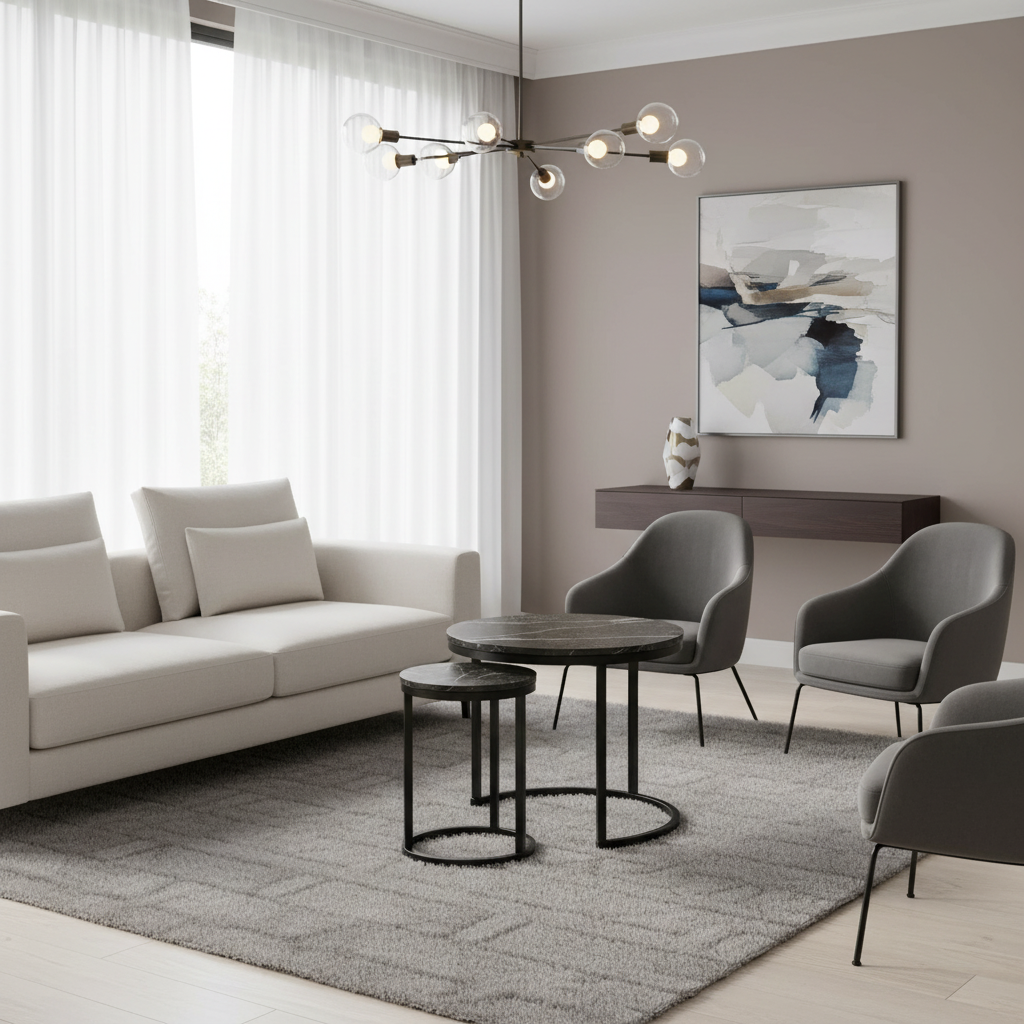 Signal Konferenčný stolík HOLA | čierna, čierna