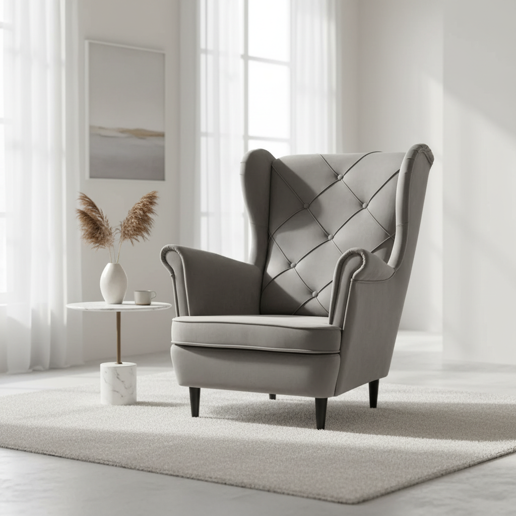 Signal Kreslo LADY VELVET | sivá