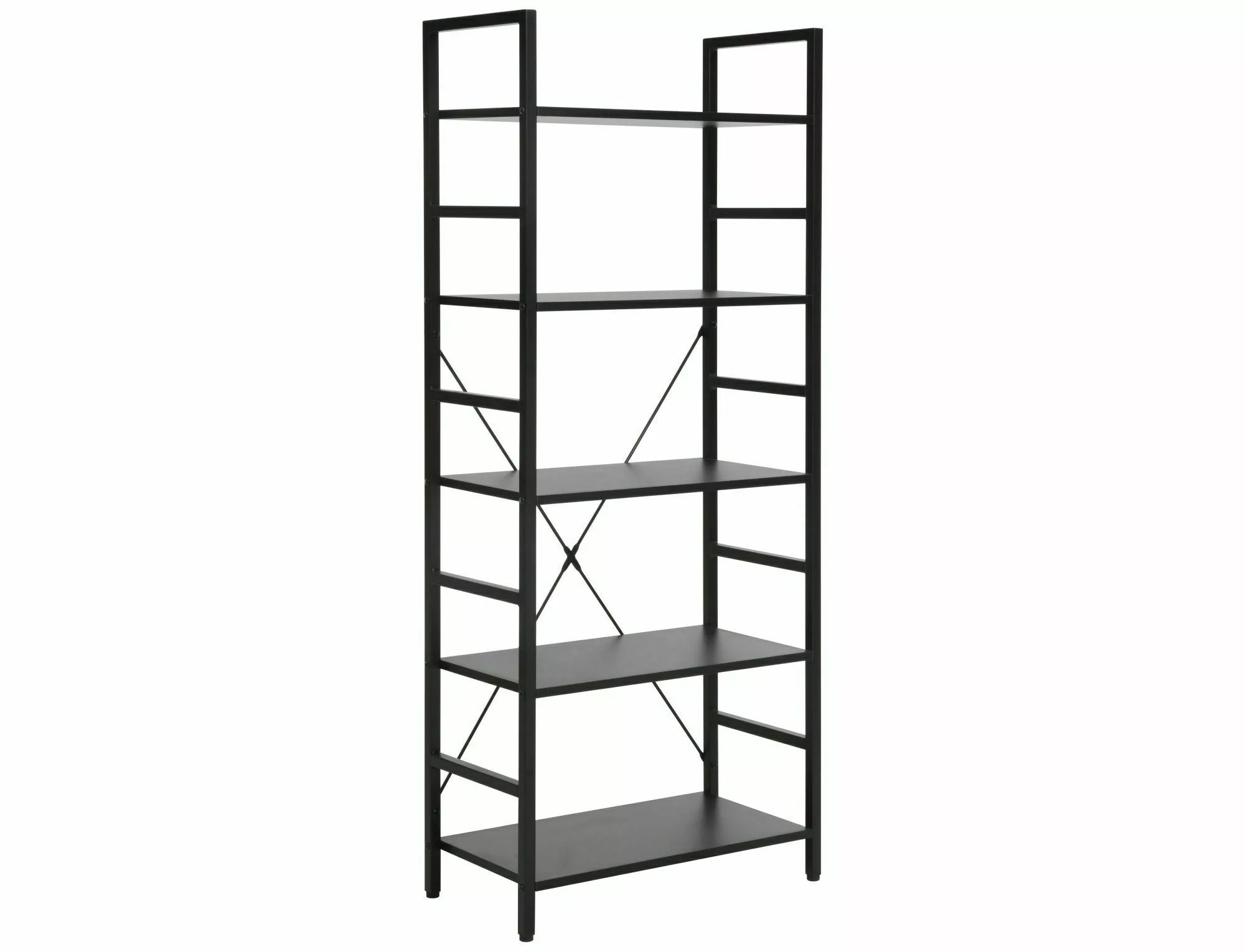 Signal Regál LOFT 5 | čierna