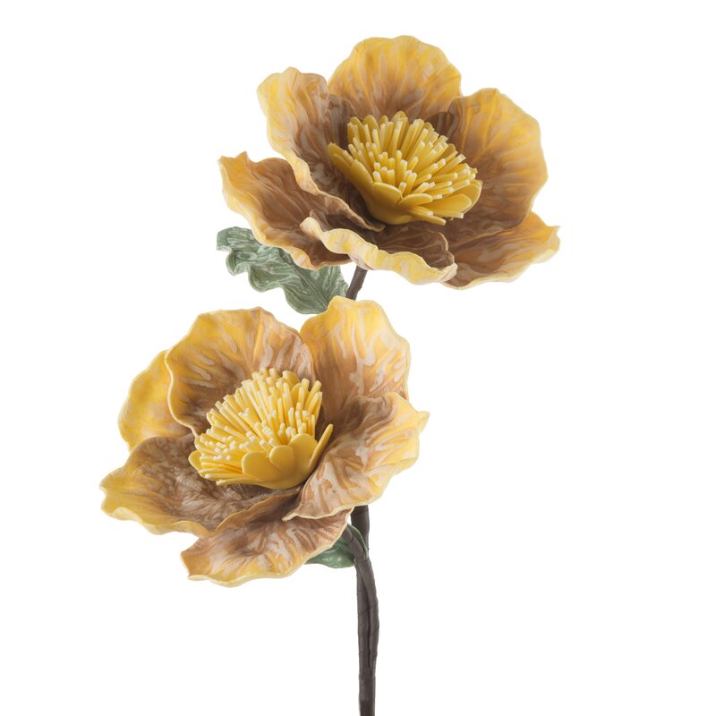 ArtFir Umelý kvet FLORE 747 | svetlohnedá 18 x 60 cm