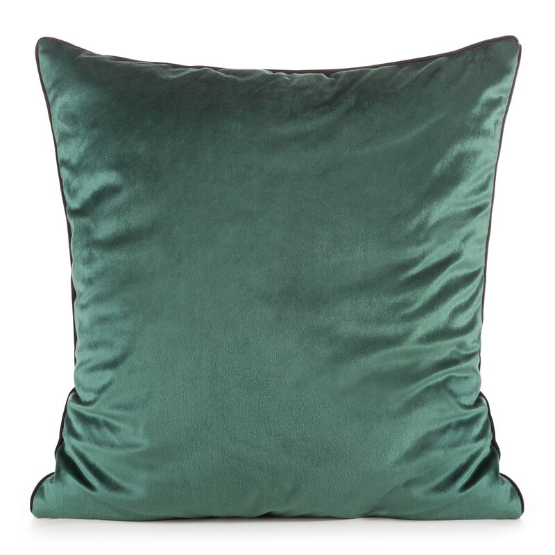 ArtFir Obliečka na vankúš GAJA 2 | tmavozelená 45 x 45 cm